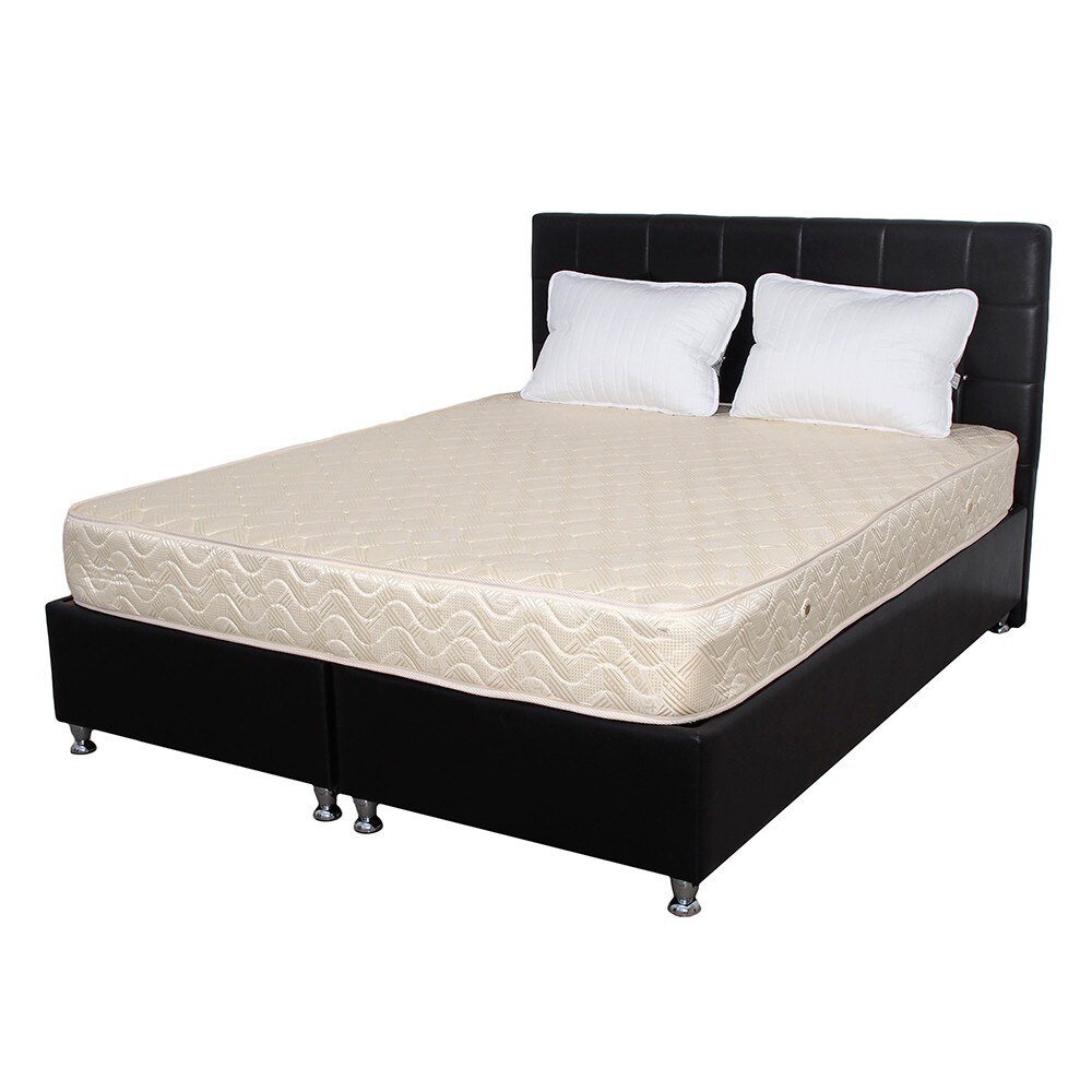 Set Saltea SuperOrtopedica 160x190x20 cu 2 perne microfibra 50x70 Axon