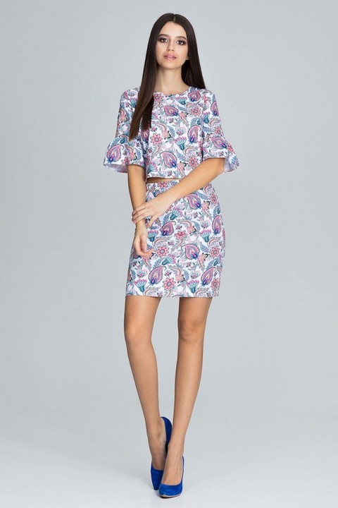 Estélyi ruha modell 116355 Fig, Többszínű, M