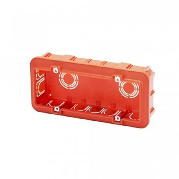 Doza de legatura Gewiss, 6 module GW24406 - montaj incastrat