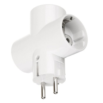 Triplu stecher schuko ceramic 16A 230V Triplu stecher schuko ceramic 16A 230V