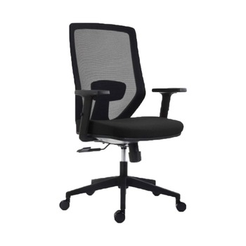 Scaun de birou cu brate si roti ZEN negru Scaun de birou cu brate si roti ZEN negru