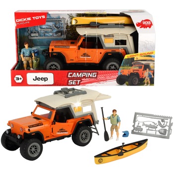 Set de joaca Dickie Toys, Playlife-Camping, 1:24 Set de joaca Dickie Toys, Playlife-Camping, 1:24