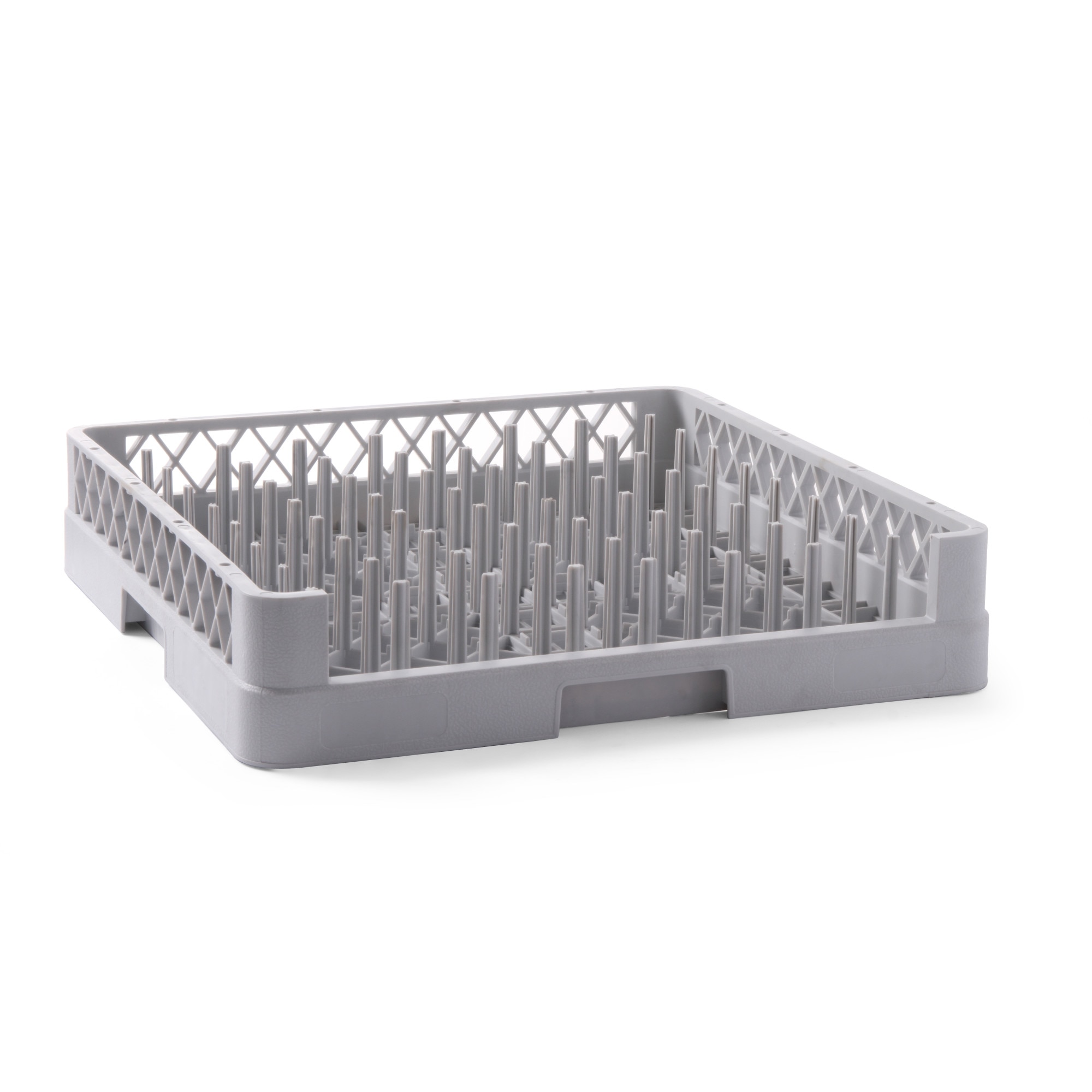 Cos universal pentru masina de spalat vasepolietilena Hendi, Gri 500x500x(H)100 mm