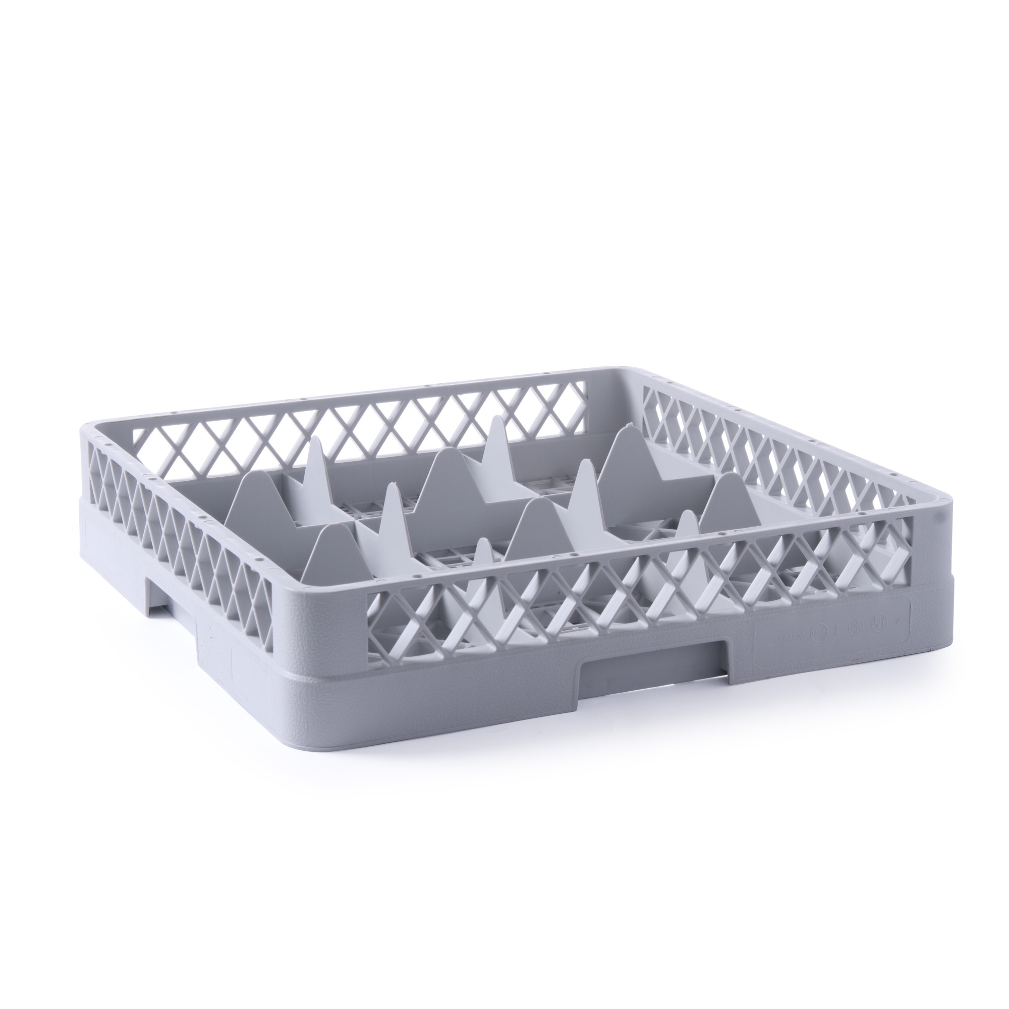 Cos universal pentru masina de spalat vase, 9 compartimente, Hendi, 500x500x(H)104 mm
