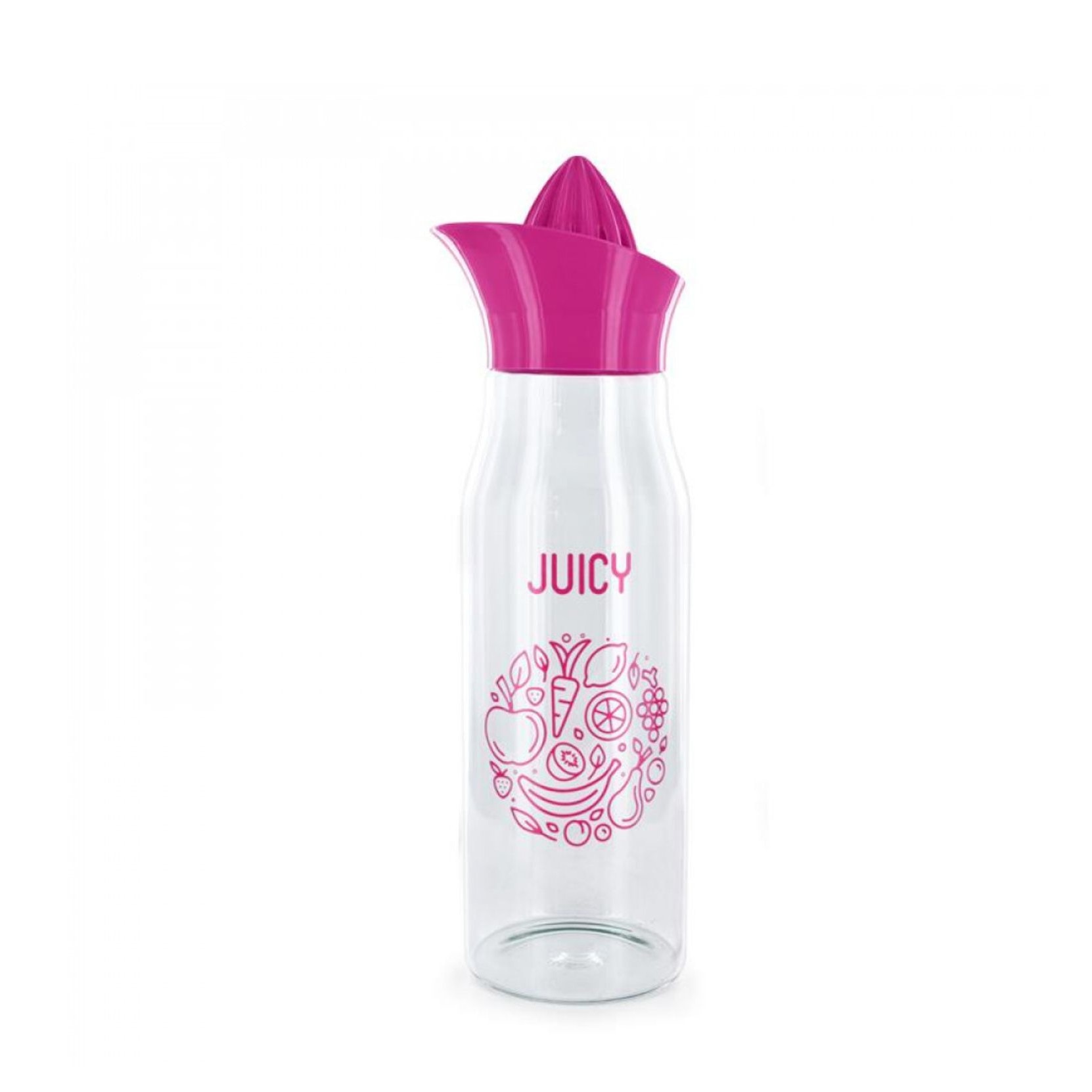 Sticla, Addict, din sticla cu storcator citrice inclus, 800 ml
