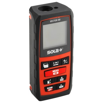 Telemetru laser VECTOR 80, Sola, 80 m, 71021101 Telemetru laser VECTOR 80, Sola, 80 m, 71021101