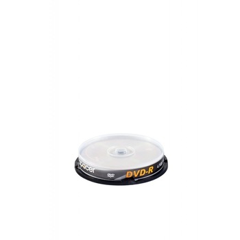 DVD-R 4.7GB/120Min, viteza 16X, 10 bucati, layer single, DVDR10 DVD-R 4.7GB/120Min, viteza 16X, 10 bucati, layer single, DVDR10