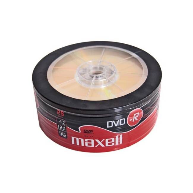 DVD-R Maxell, 16x, 4,7 gb, 25 buc, blank