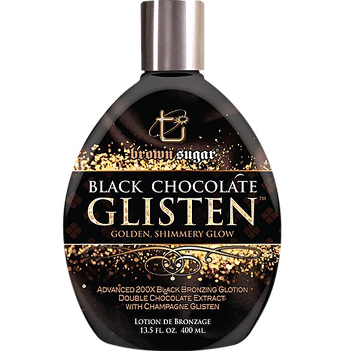 Lotiune bronzanta Brown Sugar, Black Chocolate Glisten, 200x, 400 ml