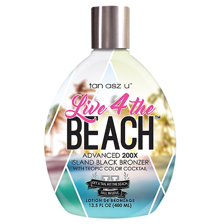 Lotiune bronzanta Tan Asz U, Live 4 The Beach, 200x, 400 ml