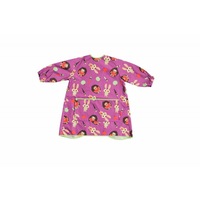 Baveta impermeabila lunga cu maneci Tidy Tot, 56 cm, 6 - 36 luni, Mov