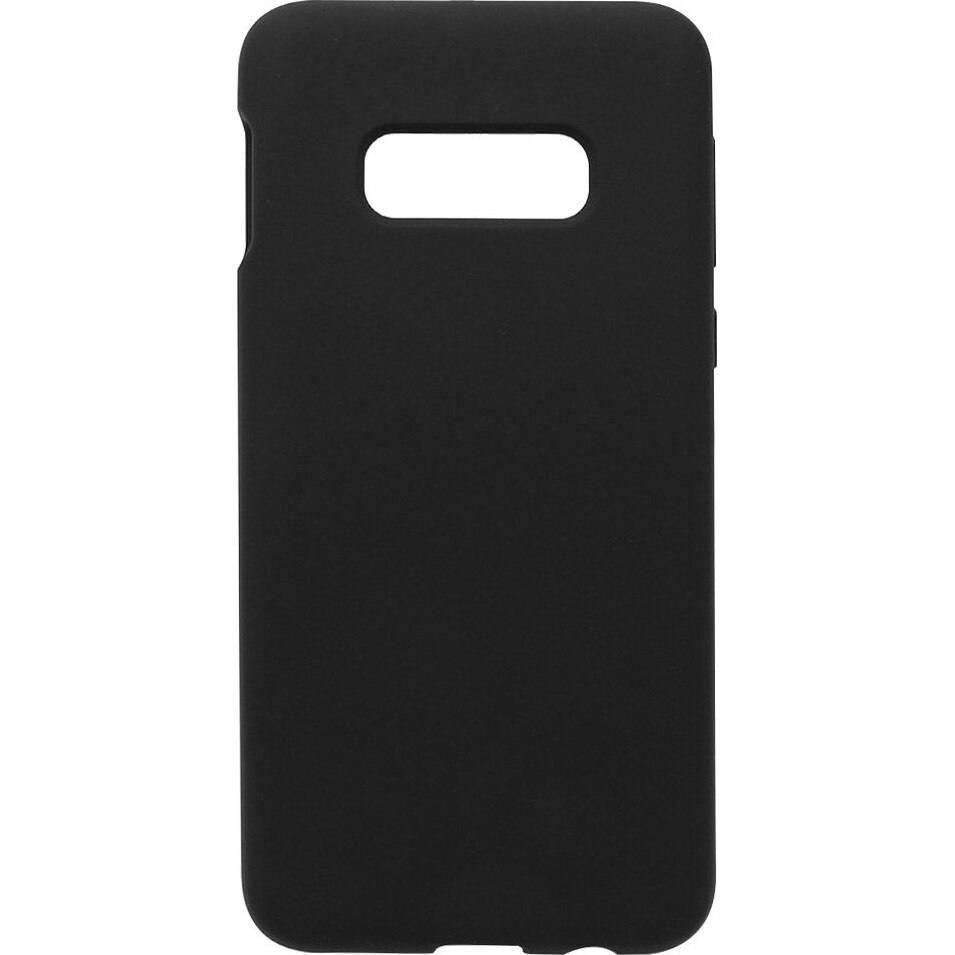 Husa de protectie Just Must Defense Liquid Silicone pentru Samsung Galaxy S10e G970, Negru