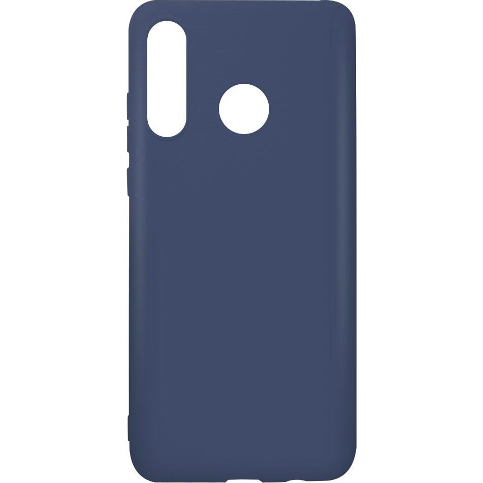Husa de protectie Lemontti Silicon Silky pentru Huawei P30 Lite, Blue