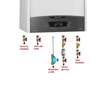 Pachet instalare pentru centrala termica pe GPL, cu putere cuprinsa intre 30-35 kW Pachet instalare pentru centrala termica pe GPL, cu putere cuprinsa intre 30-35 kW