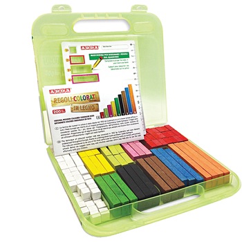 Trusa Arda art 123, cu rigle din lemn diverse forme si culori Trusa Arda art 123, cu rigle din lemn diverse forme si culori