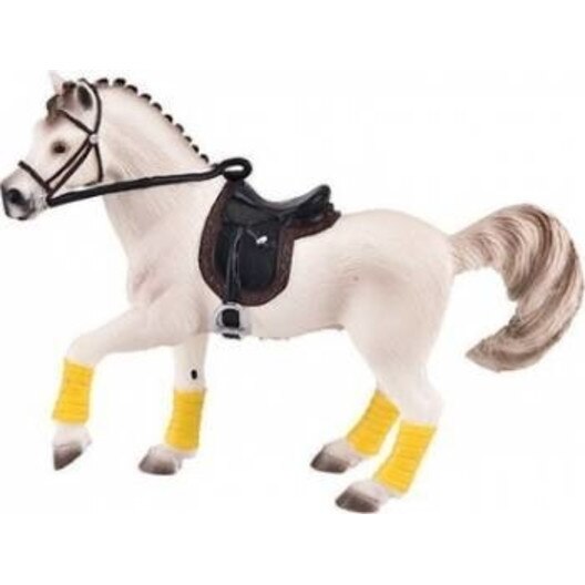 Figurina iMKⓇ Iapa cal arab, 14 cm, alb, MGC