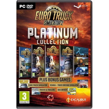 Joc Euro Truck Simulator 2 Platinum Collection pentru PC Joc Euro Truck Simulator 2 Platinum Collection pentru PC