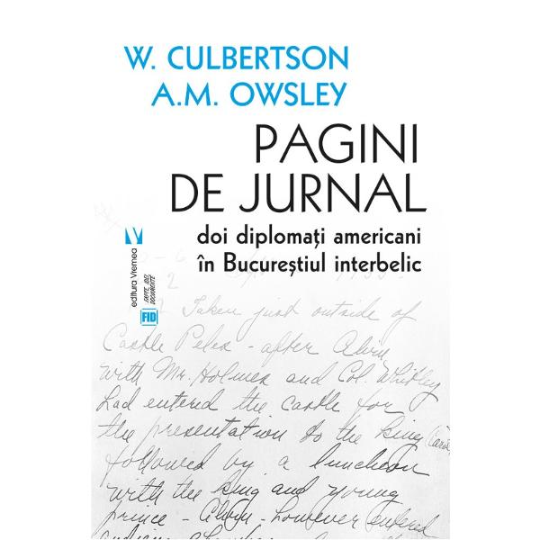 Pagini de jurnal - W. Culbertson, A.M. Owsley