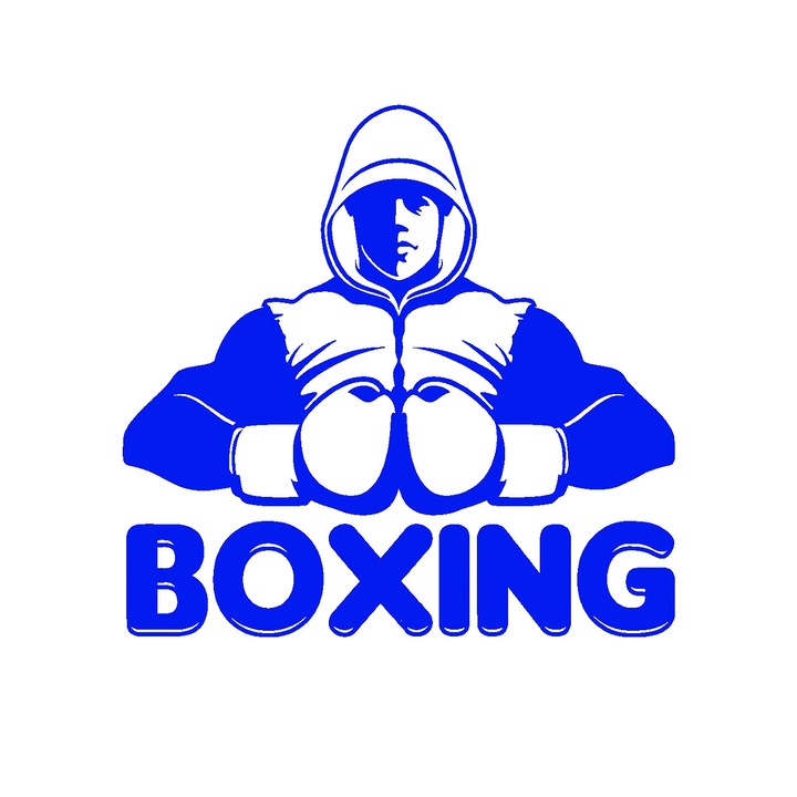 Sticker decorativ perete BOXING 40X40 CM