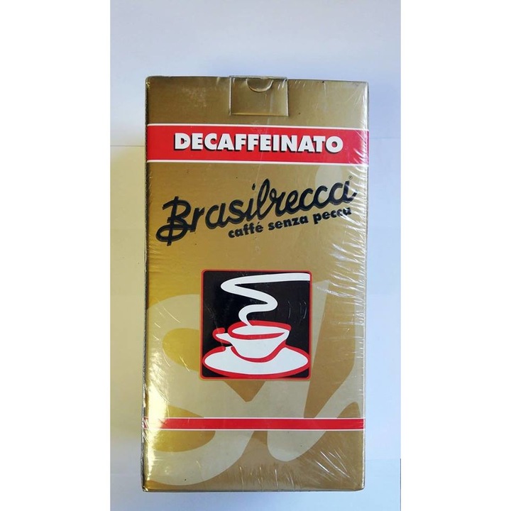 Cafea Brasilrecca Decaffeinato, 1 Kg