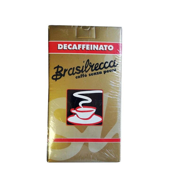 Cafea Brasilrecca Decaffeinato, 1 Kg