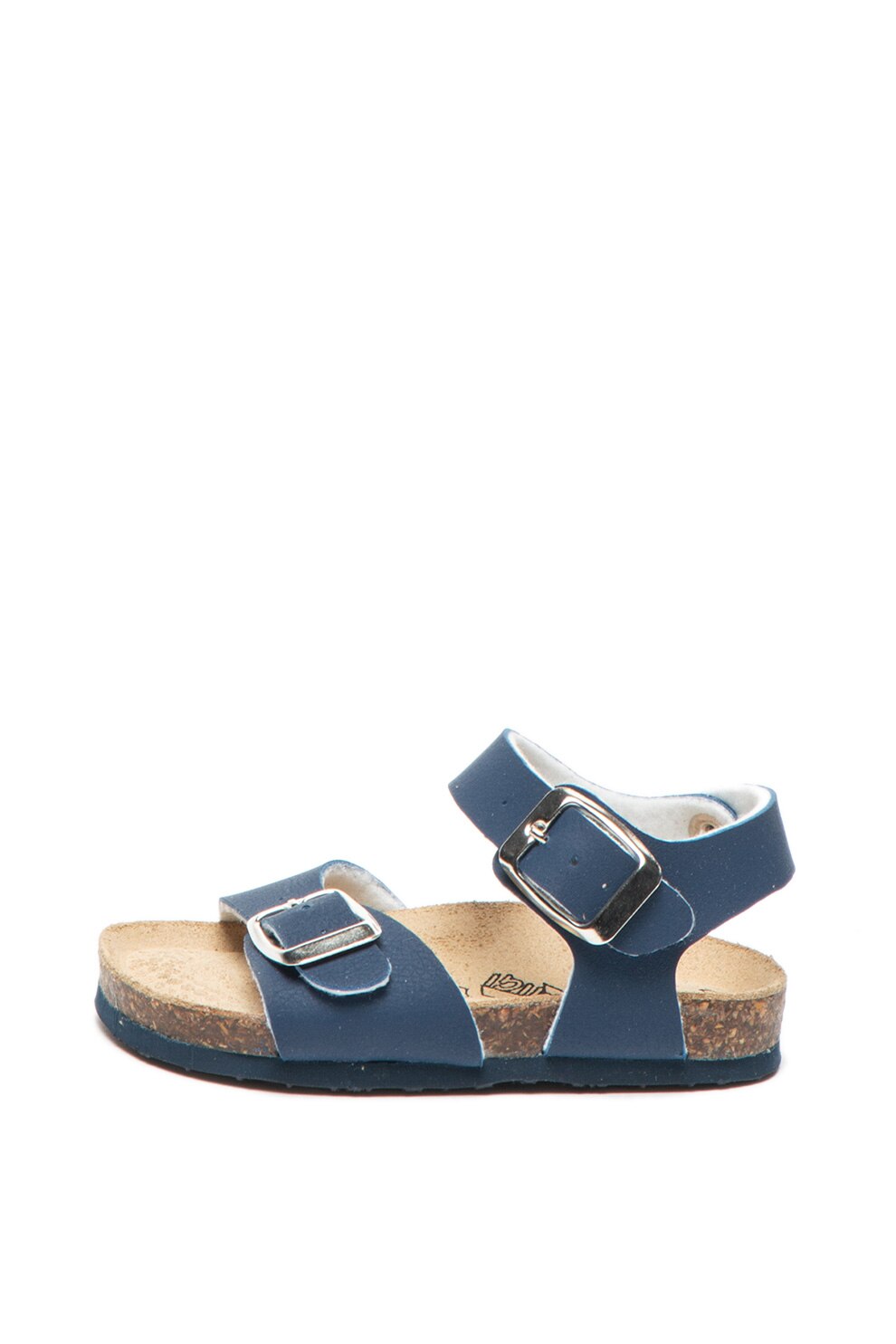 Primigi, Sandale de piele ecologica cu catarame, Albastru inchis, 31 EU