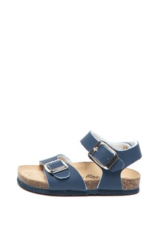 Primigi, Sandale de piele ecologica cu catarame, Albastru inchis, 31 EU Primigi, Sandale de piele ecologica cu catarame, Albastru inchis, 31 EU