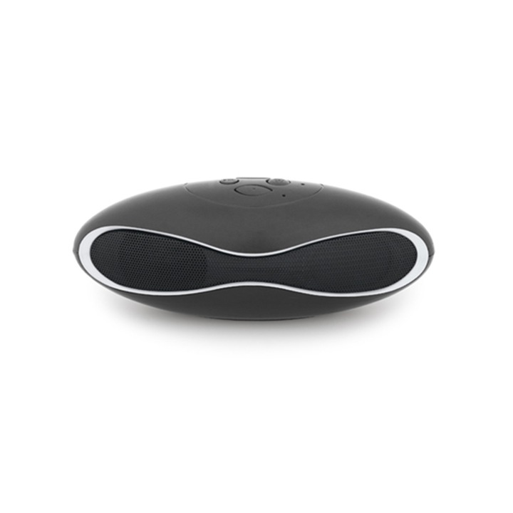 Boxa portabila cu transmisie bluetooth , negru/alb