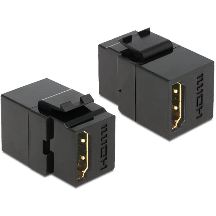 Modul de adaptare, Delock, HDMI mama > HDMI mama, negru