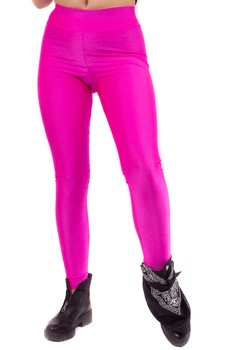Colanti dama, lycra, Love Leather, Roz neon Colanti dama, lycra, Love Leather, Roz neon