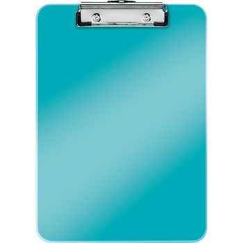Clipboard Leitz WOW, simplu, PS, A4, 100 coli, turcoaz Clipboard Leitz WOW, simplu, PS, A4, 100 coli, turcoaz