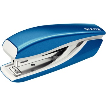 Capsator metalic Leitz WOW 5528 MINI NeXXt Series, 10 coli, 1000 capse P2 incluse, albastru Capsator metalic Leitz WOW 5528 MINI NeXXt Series, 10 coli, 1000 capse P2 incluse, albastru