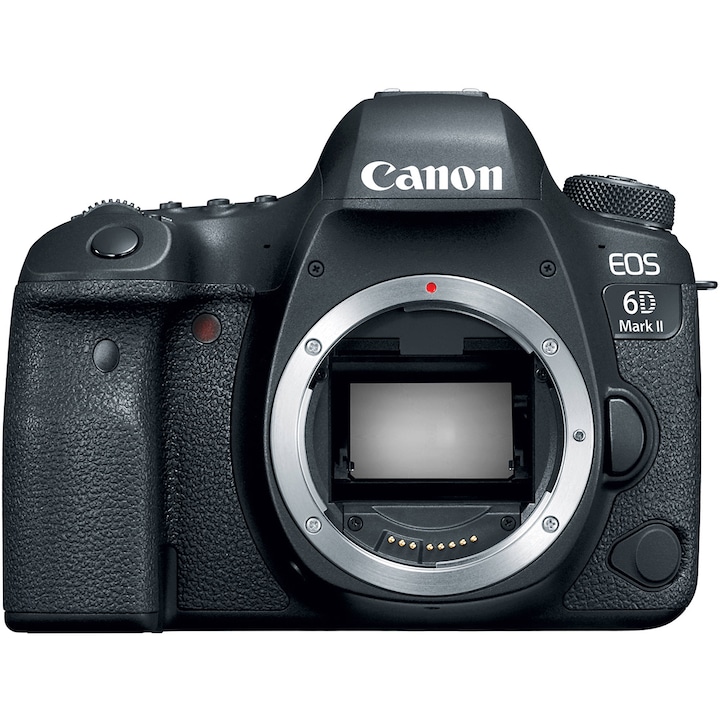 Фотоапарат DSLR Canon EOS 6D Mark II, Full Frame, 26.2 MP, Body, Черен