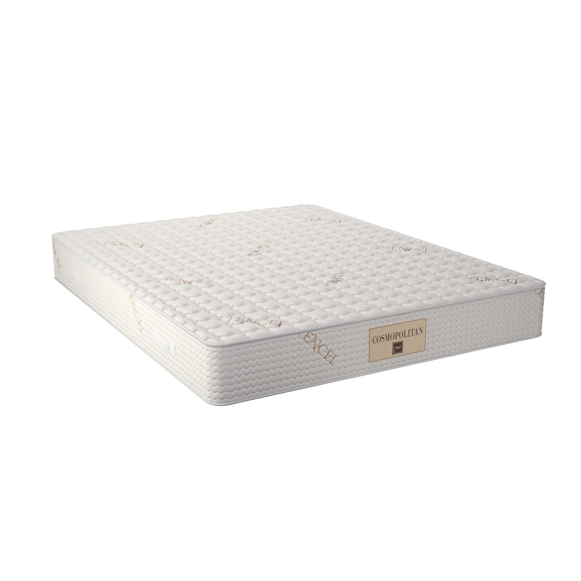 Saltea orotpedica ISLEEP Cosmopolitan, 140x200x24cm, spuma poliuretanica cu memorie, reversibila, hipoalergenica, fermitate medie