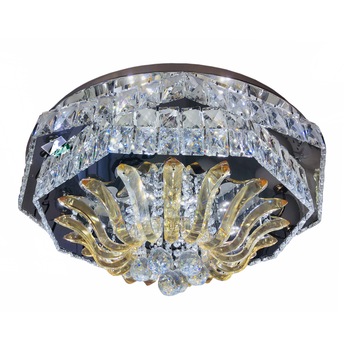 Lustra cristal, LED, cu telecomanda pentru living sau dormitor, 2168 Lustra cristal, LED, cu telecomanda pentru living sau dormitor, 2168