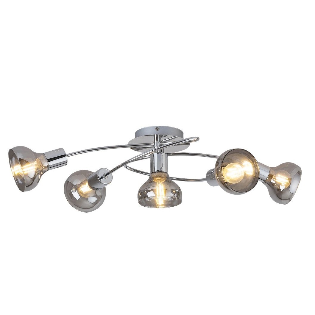 Lustra Holly, 5 x 60w x E14, finisaj crom, RB5561