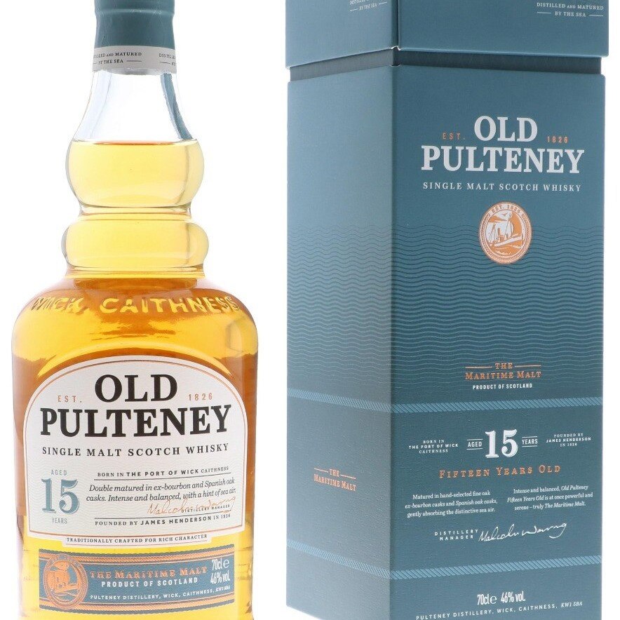 Whiskey Old Pulteney, 15 YO, 0.7l, 46%