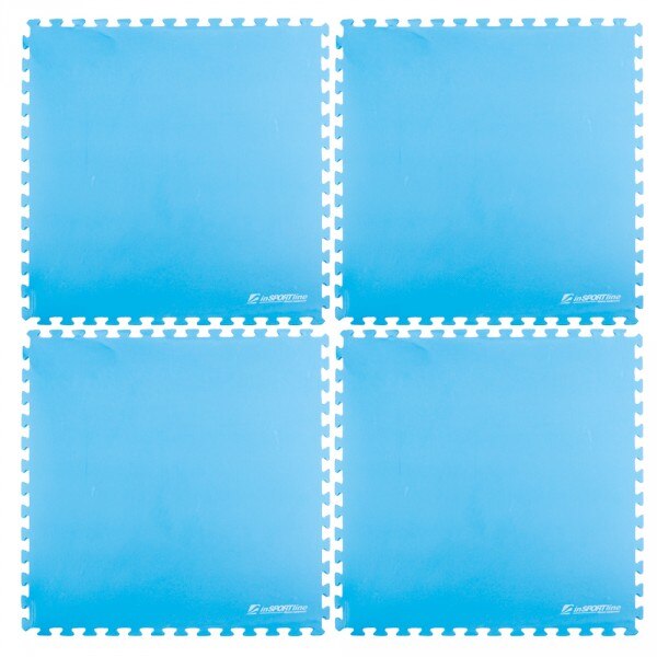 Saltea aerobic inSPORTline EVA40 200 x 200 cm, Albastru