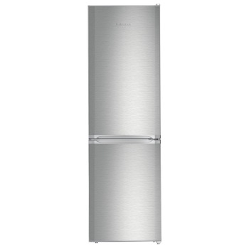Combina frigorifica Liebherr Confort CUef 331, 296 l, Clasa F, SmartFrost, Iluminare LED, VarioSpace, H 181.2 cm, Inox Combina frigorifica Liebherr Confort CUef 331, 296 l, Clasa F, SmartFrost, Iluminare LED, VarioSpace, H 181.2 cm, Inox