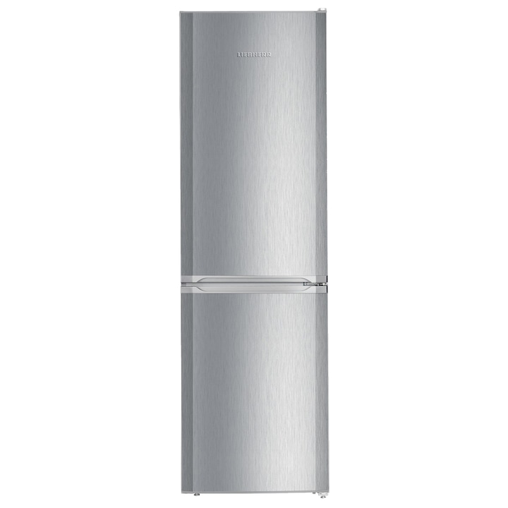 Хладилник с фризер Liebherr Confort CUEL 3331, 296 л, Клас F, SmartFrost, LED осветление, VarioSpace, H 181.2 см, Inox