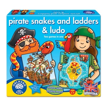 Joc de societate Orchard Toys Piratii, 2-4 jucatori, +5 ani, MGC Joc de societate Orchard Toys Piratii, 2-4 jucatori, +5 ani, MGC