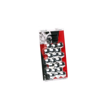 Set prezoane , pentru toate cele patru roti ale automobilului , cromate , de 19 mm Set prezoane , pentru toate cele patru roti ale automobilului , cromate , de 19 mm