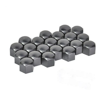 Set prezoane , pentru toate cele patru roti ale automobilului , de 17 mm , de culoare neagra Set prezoane , pentru toate cele patru roti ale automobilului , de 17 mm , de culoare neagra