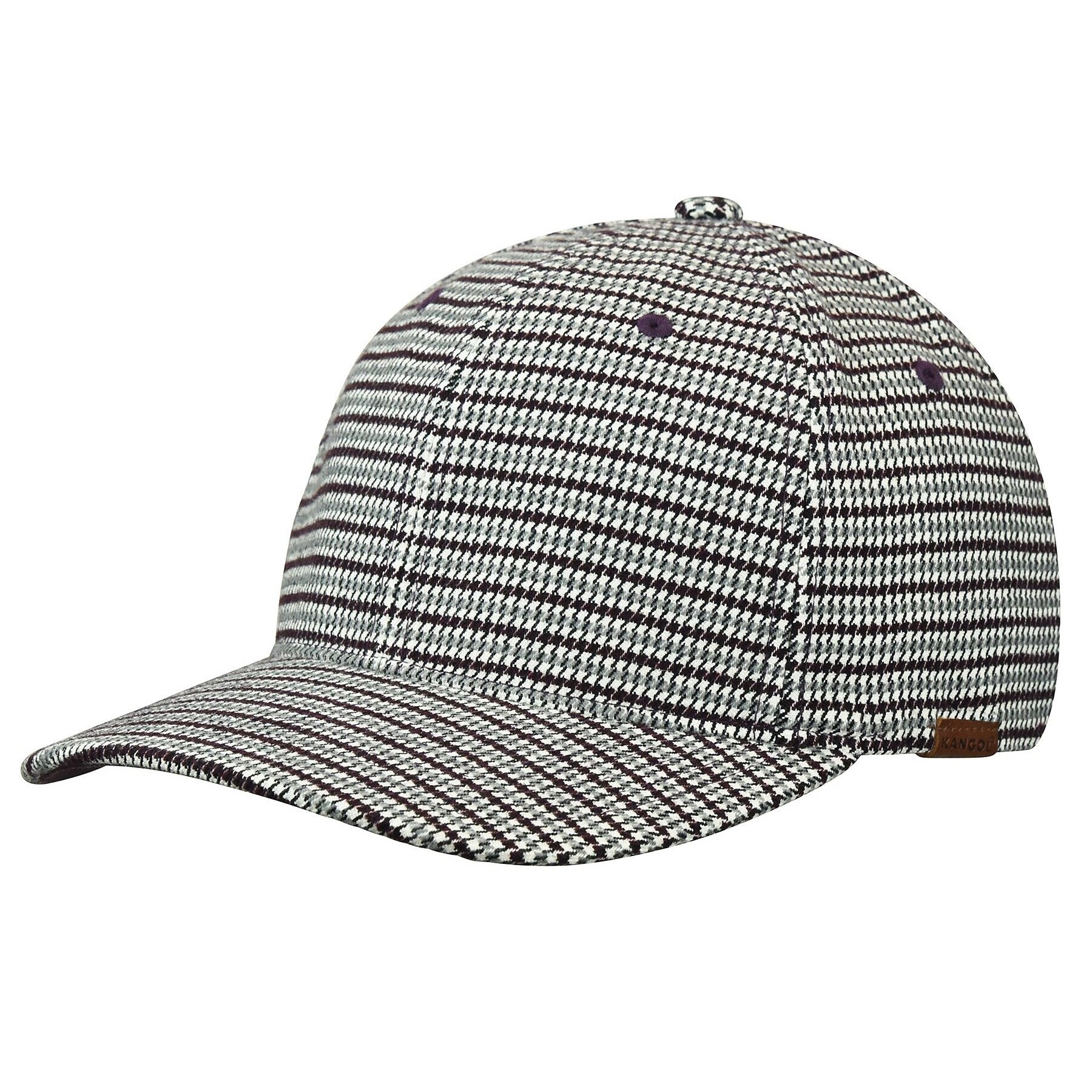 Sapca Kangol Pattern Flexfit Baseball Houndstooth Check