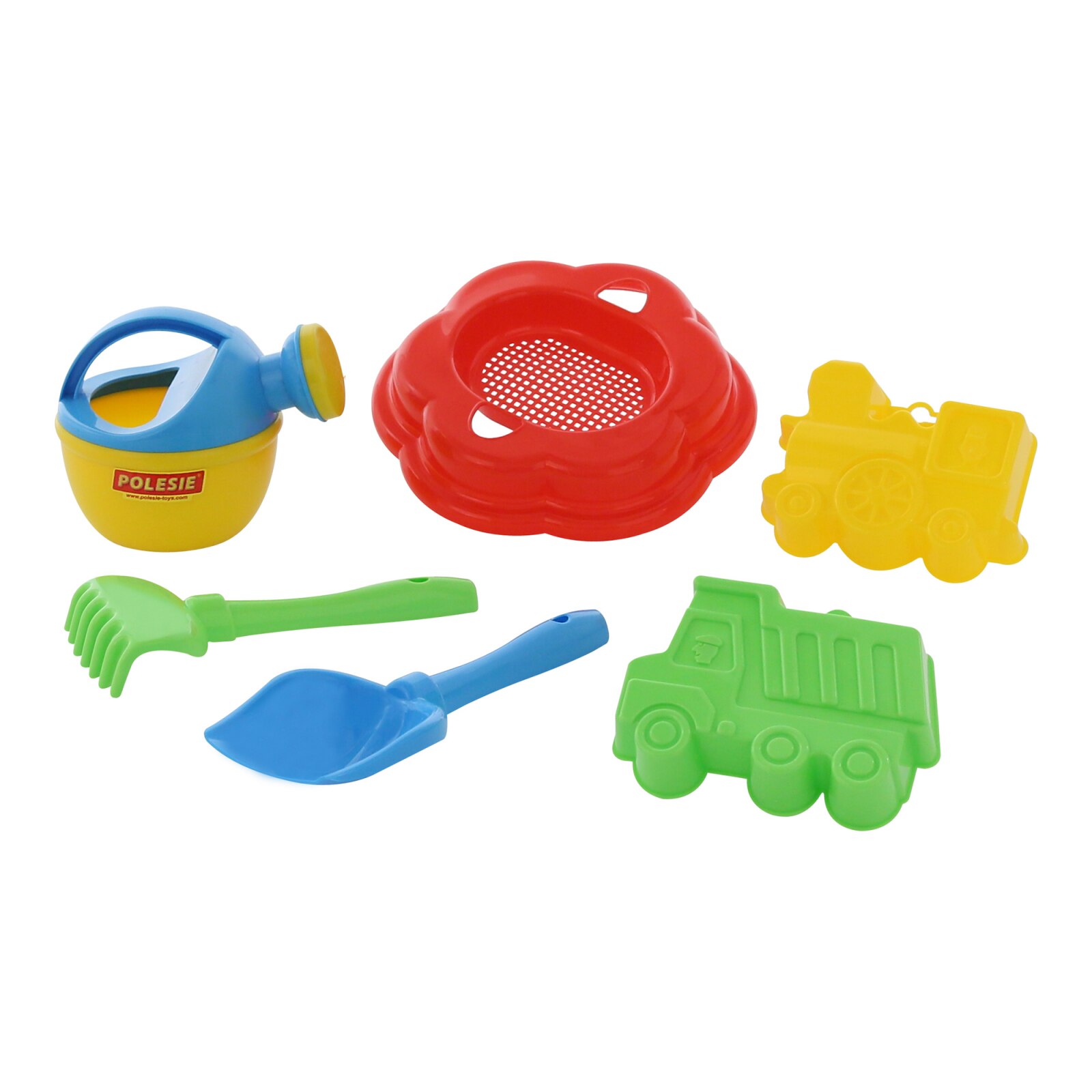 Set pentru nisip 292, Polesie®, multicolor, 6 piese Multicolor