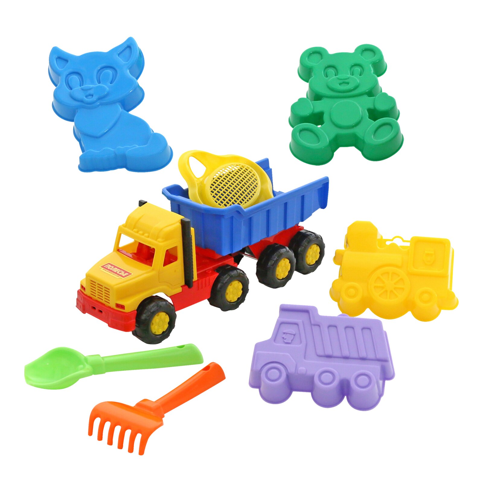 Set pentru nisip 105, Polesie®, multicolor Multicolor