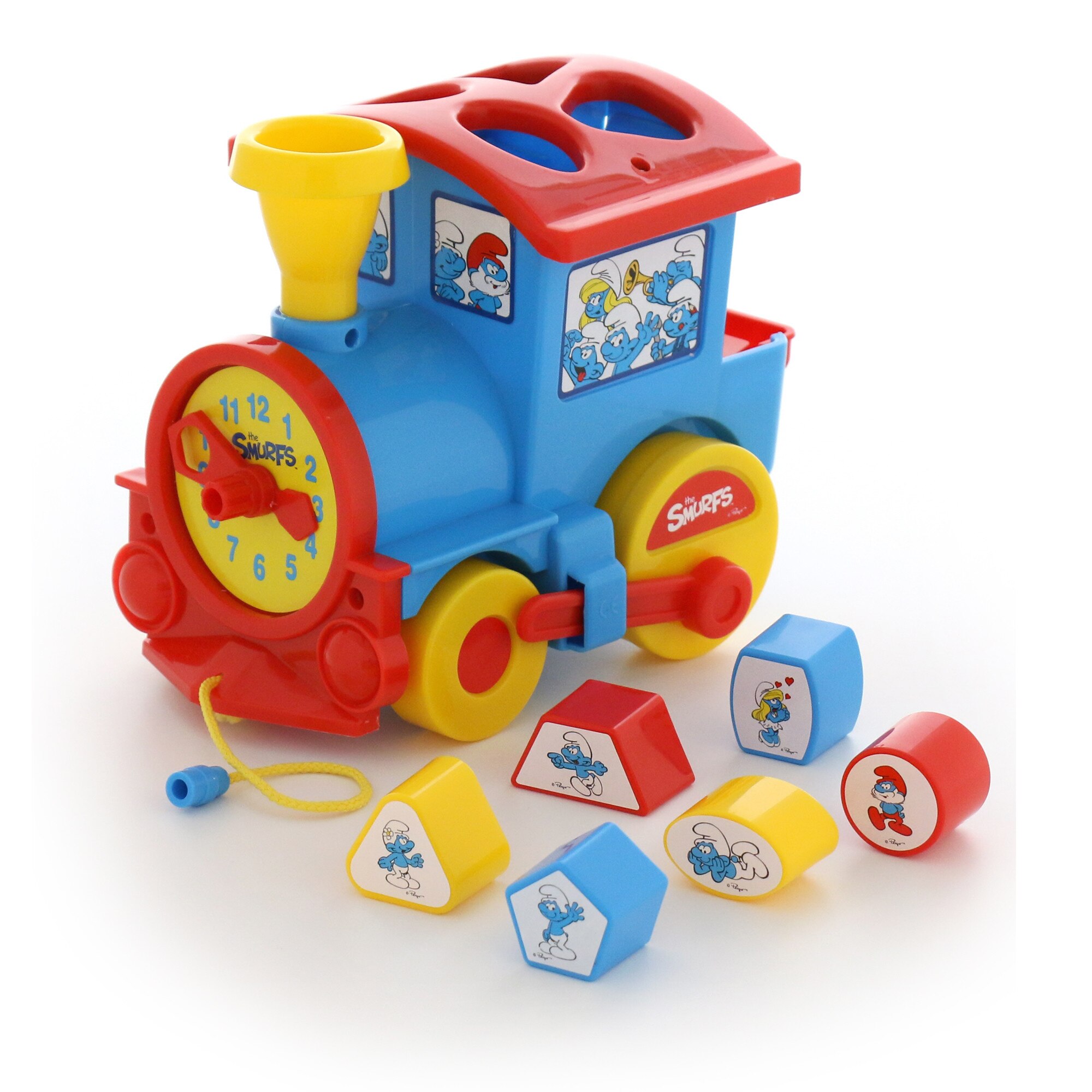 Locomotiva „Strumpfii“, Polesie®, multicolor