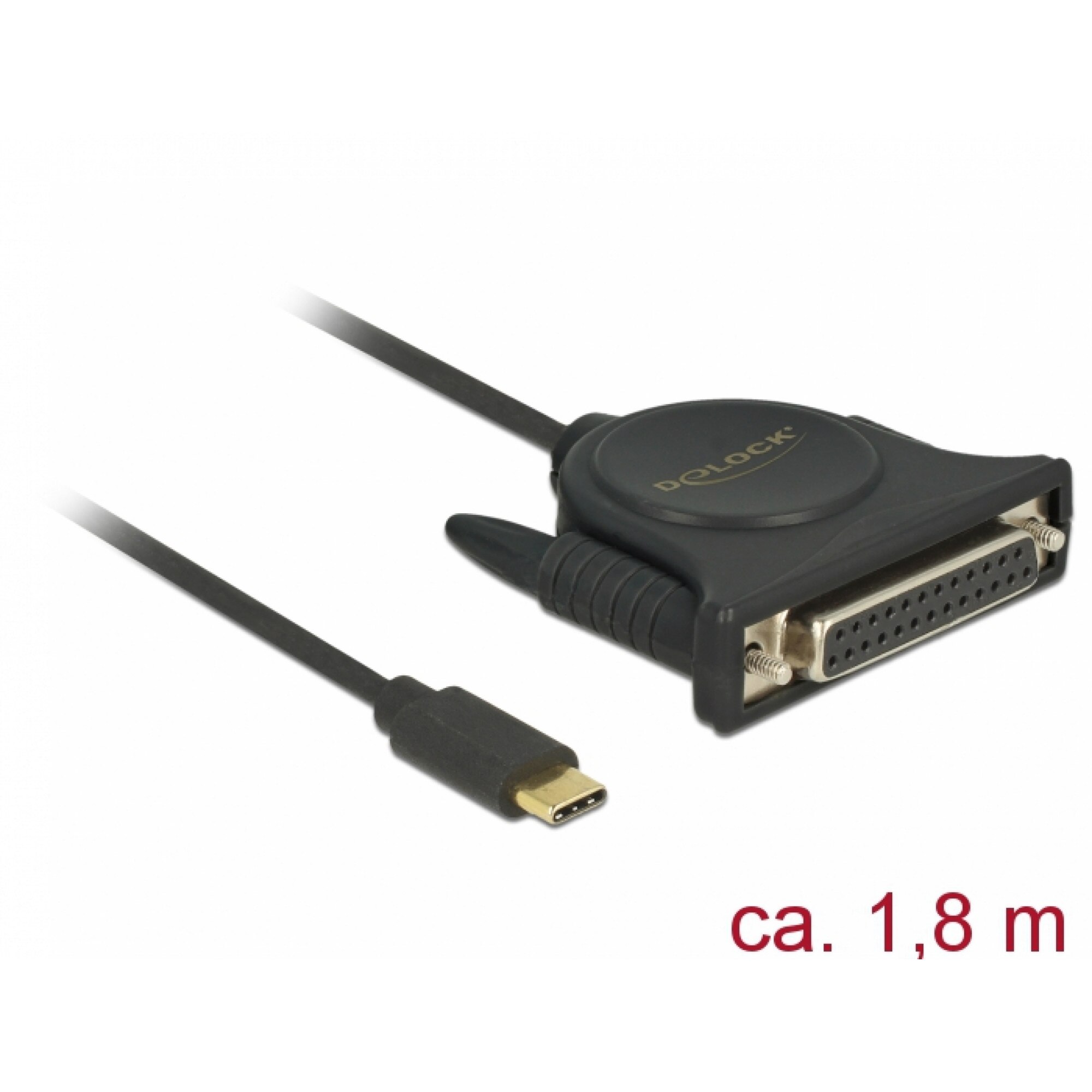 sudden Category camp Adaptor USB tip C la paralel DB 25, Delock 62980 - eMAG.ro