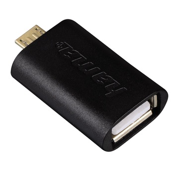 Adaptor OTG port USB 2.0 micro B-A, HAMA-54514 Adaptor OTG port USB 2.0 micro B-A, HAMA-54514