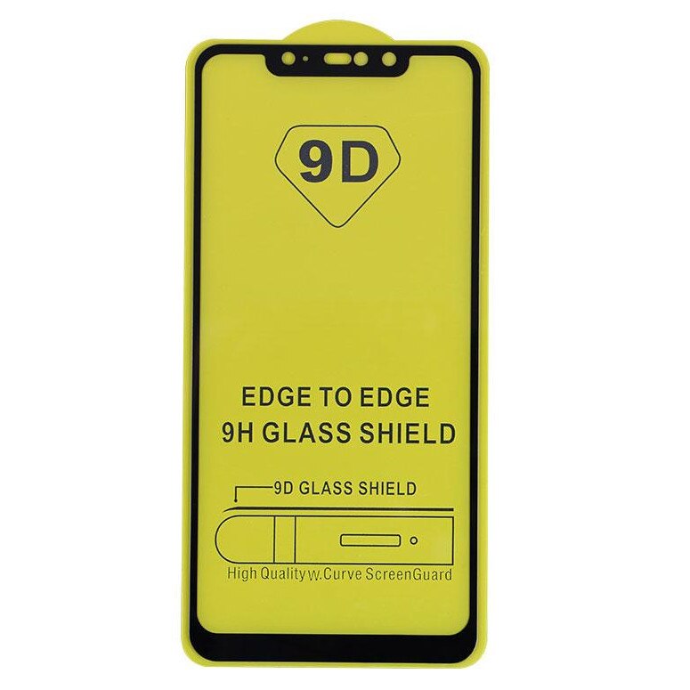Folie de Sticla 9D Full Glue XIAOMI Redmi Note 6 Pro (Negru) Smart Glass